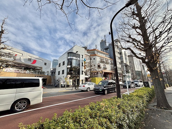 マンションから原宿駅までの道のり