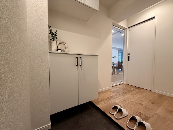 旗の台フラット_玄関の写真