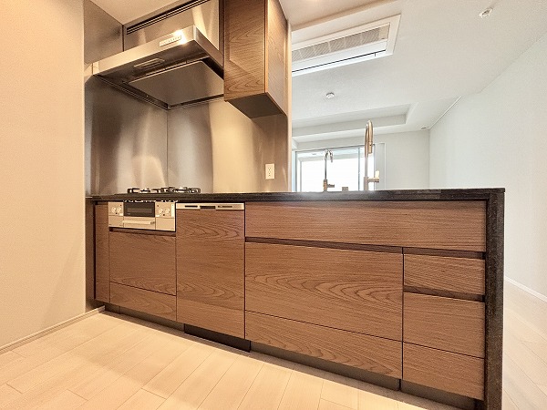 ザ・レジデンス三田_美しいキッチンの写真