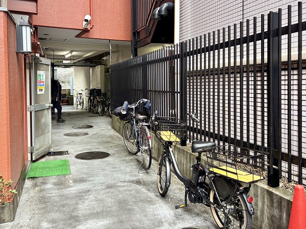 第32宮庭マンション　駐輪場