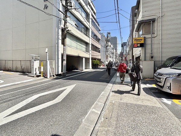 湯島武蔵野マンションまでの道