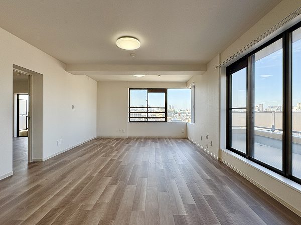 マンション雪谷テラス_リビングダイニングキッチンの写真