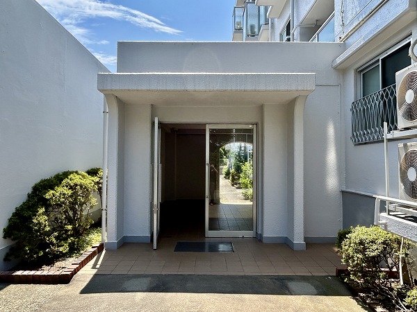 上野毛リッツハウス アプローチ