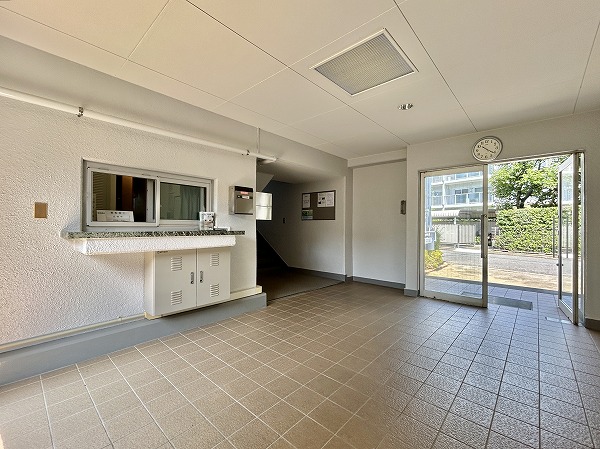 上野毛リッツハウス エントランス