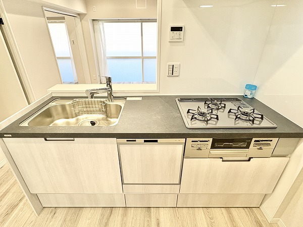 メゾン烏山_リノベーション済みのキッチンの写真