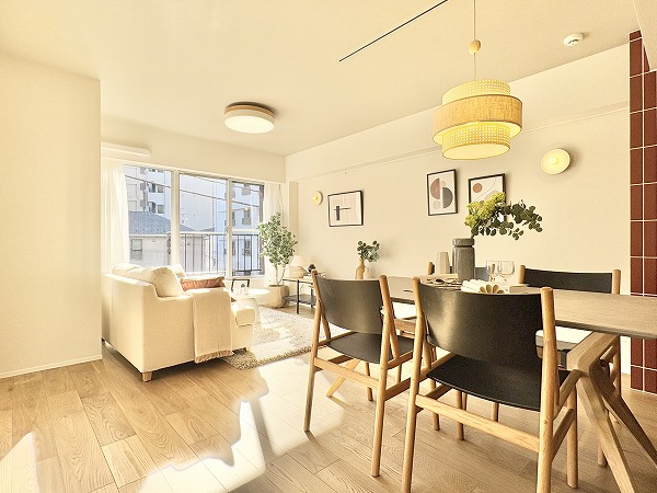 代々木ロイヤルマンション_ナチュラルデザインのお部屋の写真