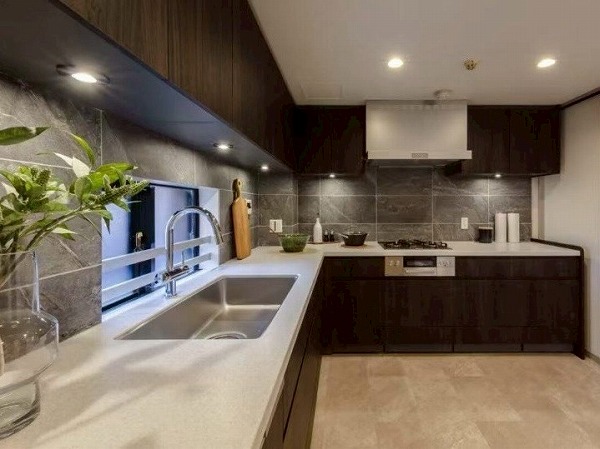 グランフォルム大田中央_お洒落なキッチンの写真