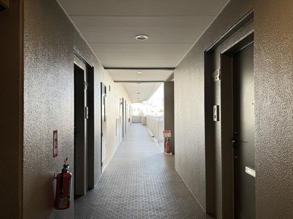 ウィン多摩川　外廊下