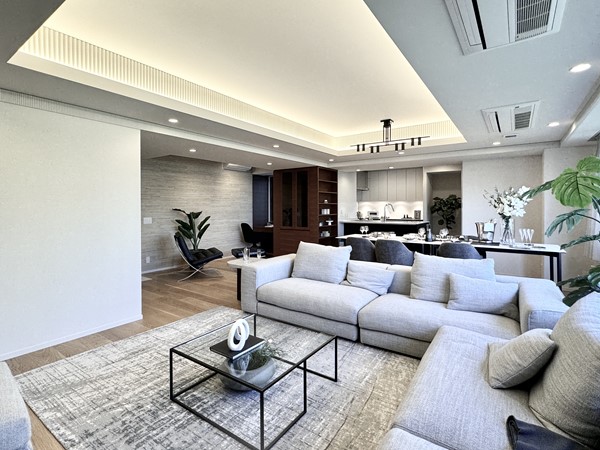 パークレ・ジェイド白金レジデンス_約34帖のメインルームの写真