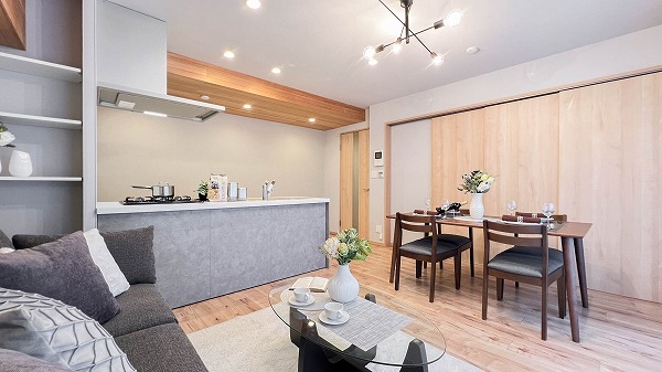 朝日シティパリオ高輪台A館_リビングダイニングキッチンの写真