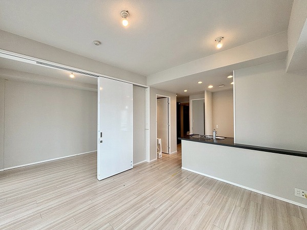 セントラルレジデンス御茶ノ水ヒルトップ_ゆとりあるリビングダイニングキッチンの写真