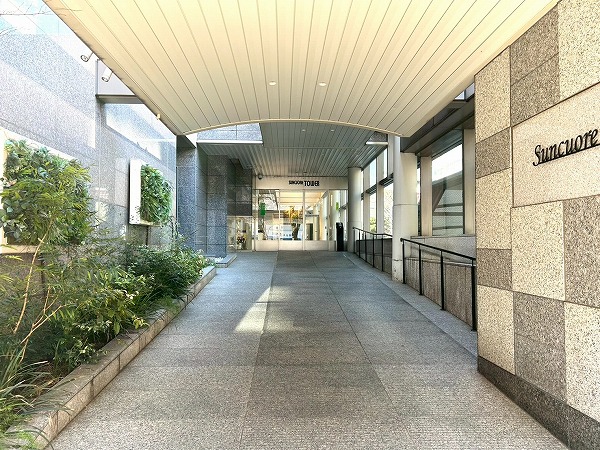 中野サンクォーレ　アプローチ