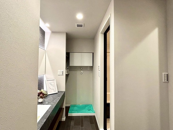 パレス永福_清潔感のあるパウダールームの写真