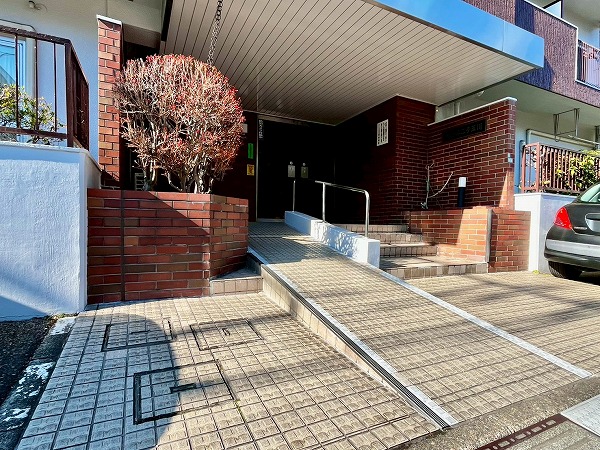 ドミール二子玉川　アプローチ