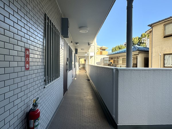 コスモ旗の台 外廊下