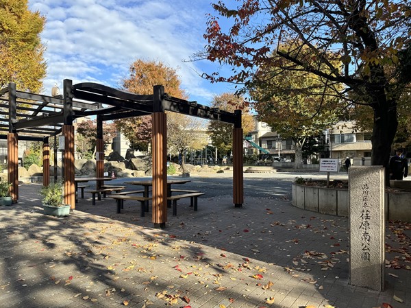 マンション前の公園