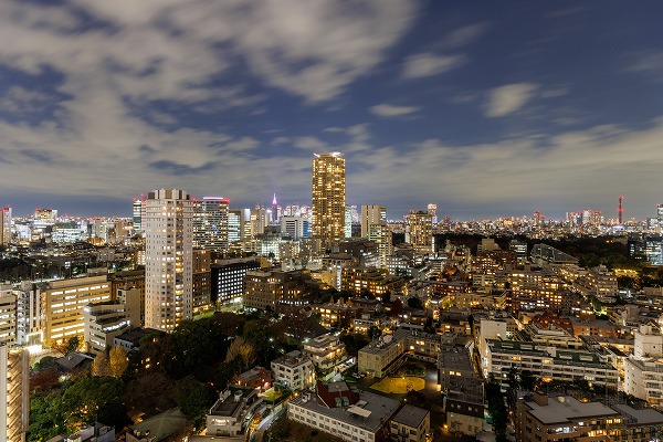 パークコート赤坂檜町ザタワー_夜景の写真