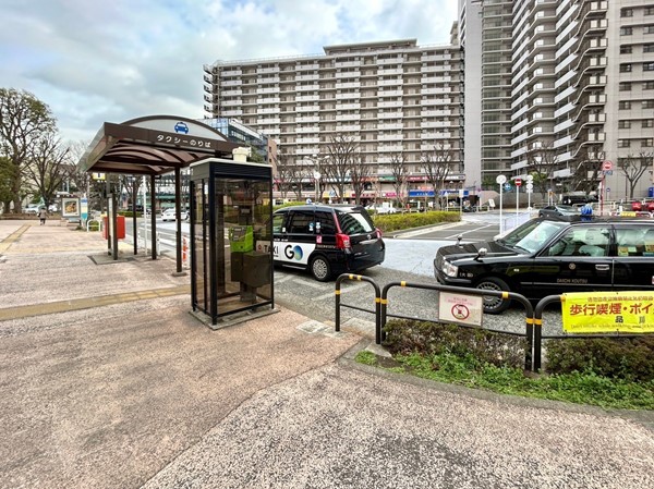 西大井駅前のロータリー