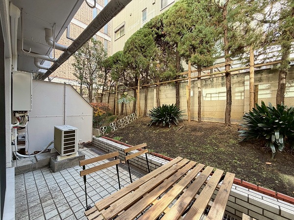 GSハイム都立大_専用庭の写真