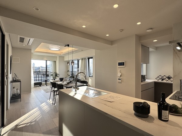 サンウッド広尾_二面採光のメインルームの写真