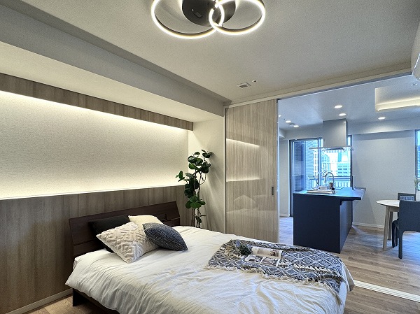 カテリーナ三田タワースイート_寝室の写真