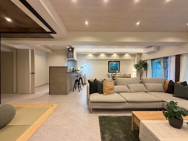 GSハイム都立大_リビング横からの写真