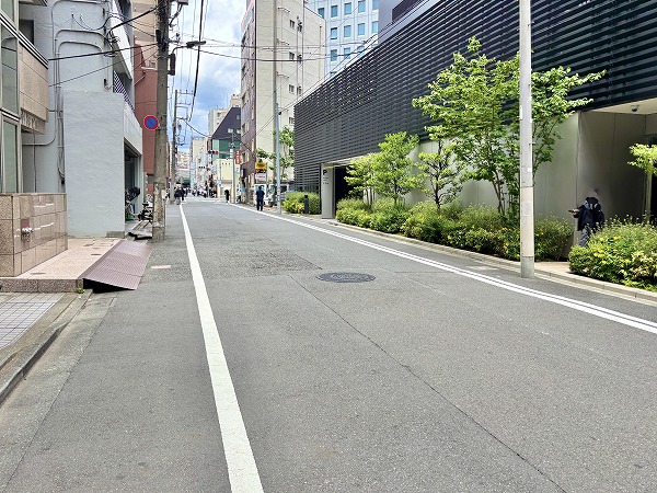 東京レジデンスまでの道