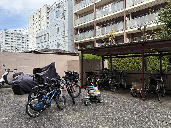 矢口マイコーポ_駐輪場