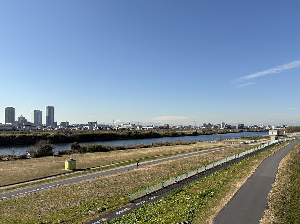 多摩川大橋緑地