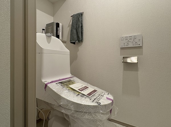 天王洲デュープレックス_シンプルなトイレの写真