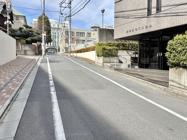 パインクレスト信濃町までの道