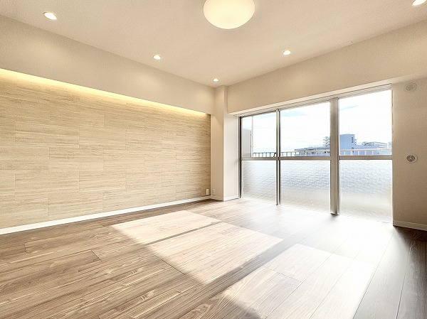 ネオコーポ芦花公園_ゆとりあるリビングダイニングキッチンの写真