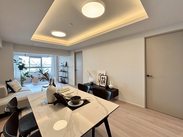 サンビューハイツ四番町_リビングダイニングキッチンの写真