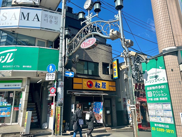 東中野ギンザ通り