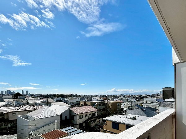 自由が丘ハイタウン_バルコニーの眺望の写真2