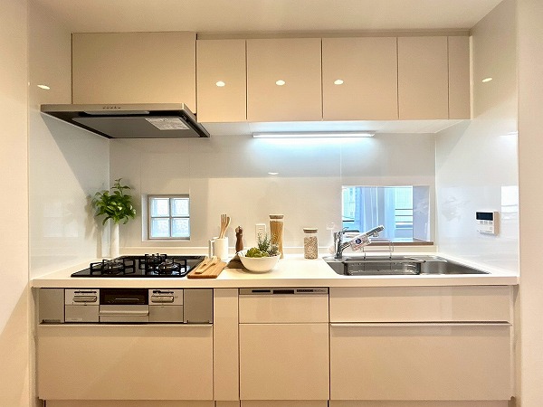 東急ドエルプレステージ浜田山ガーデンズ_半独立型キッチンの写真