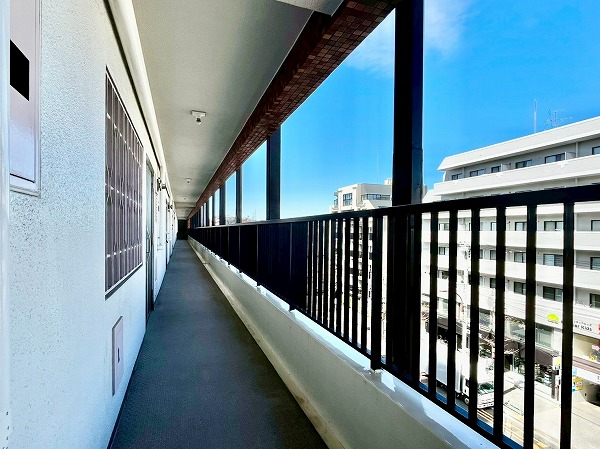 自由が丘ハイタウン 外廊下