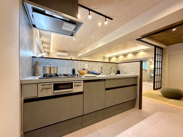 GSハイム都立大_シンプルなキッチンの写真