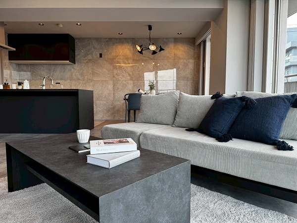 キャナルワーフタワーズWEST_リビングの写真3