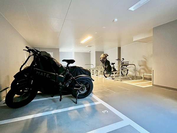 プラウド渋谷東　駐輪場・ミニバイク置き場