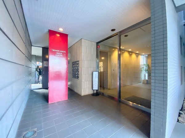 グランドメゾン南阿佐ヶ谷_エントランス入口の写真