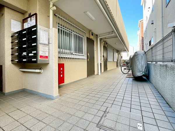 エスカイア等々力　外廊下