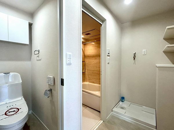 千歳台ヒミコセラン_明るいパウダールームの写真