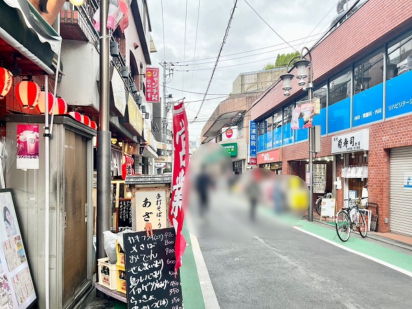 不動前駅周辺の飲食店2