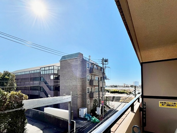 グランドステージ尾山台_広々としたバルコニーの眺望の写真2