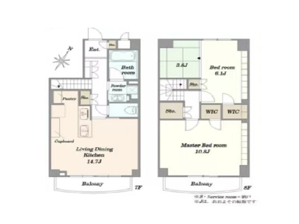 スカーラ代官山_間取り図の写真