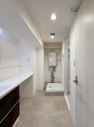 ニュー渋谷コーポラス_広々としたパウダールームの写真