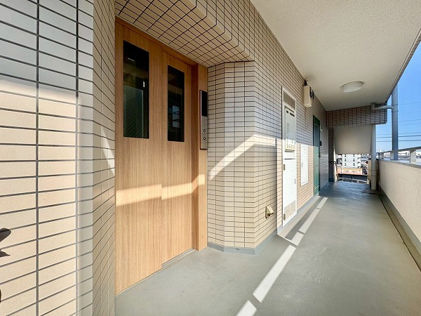 サンピア浮間舟渡 外廊下