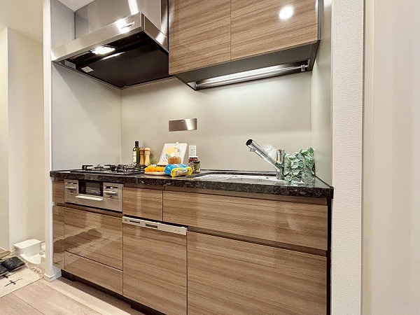 ピアース千代田淡路町_お洒落なキッチンの写真