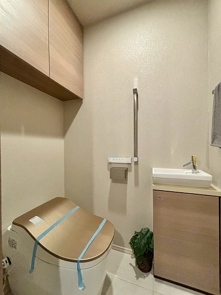 ブリリアタワー池袋_高級感があるトイレの写真